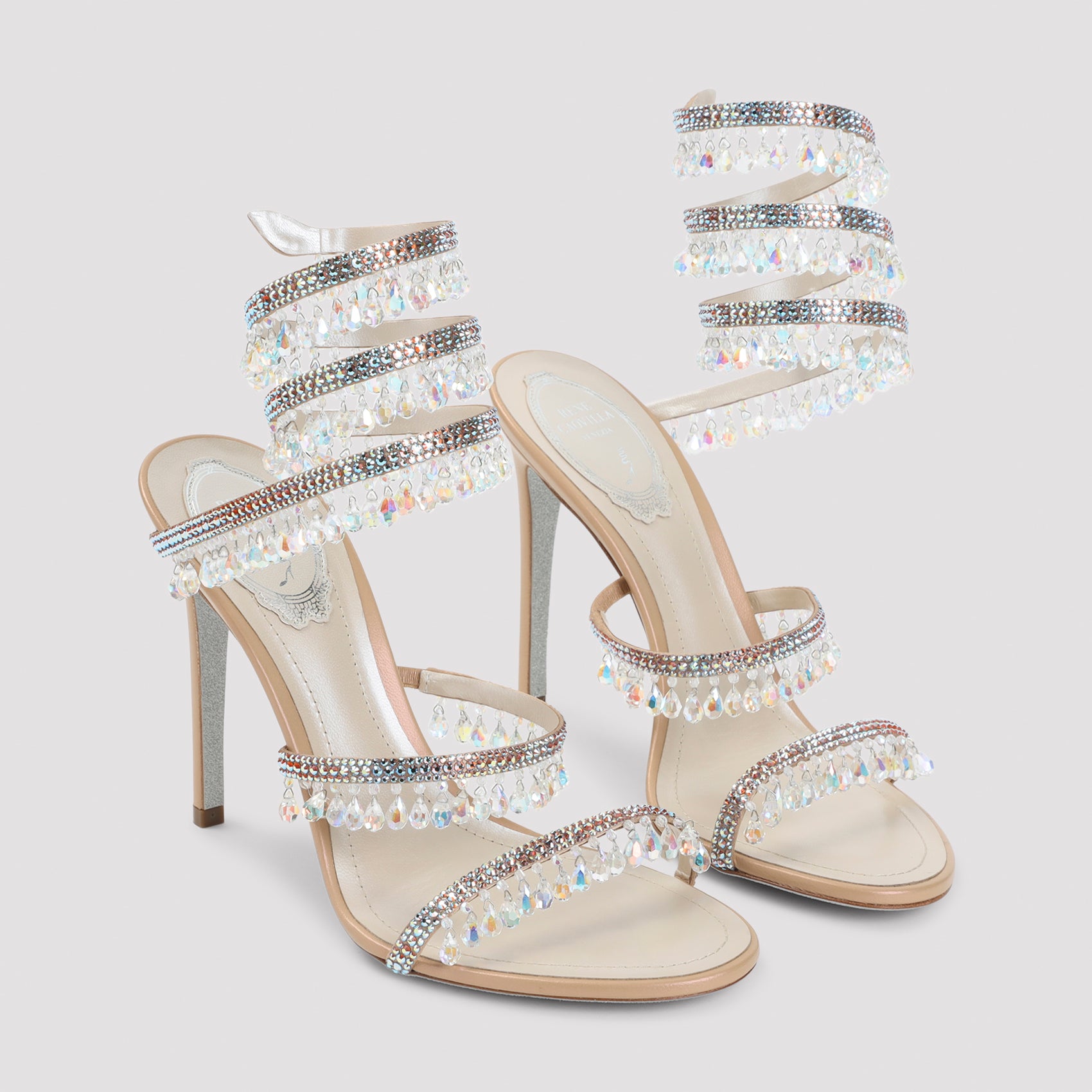 René Caovilla Chandelier high-heel Sandal