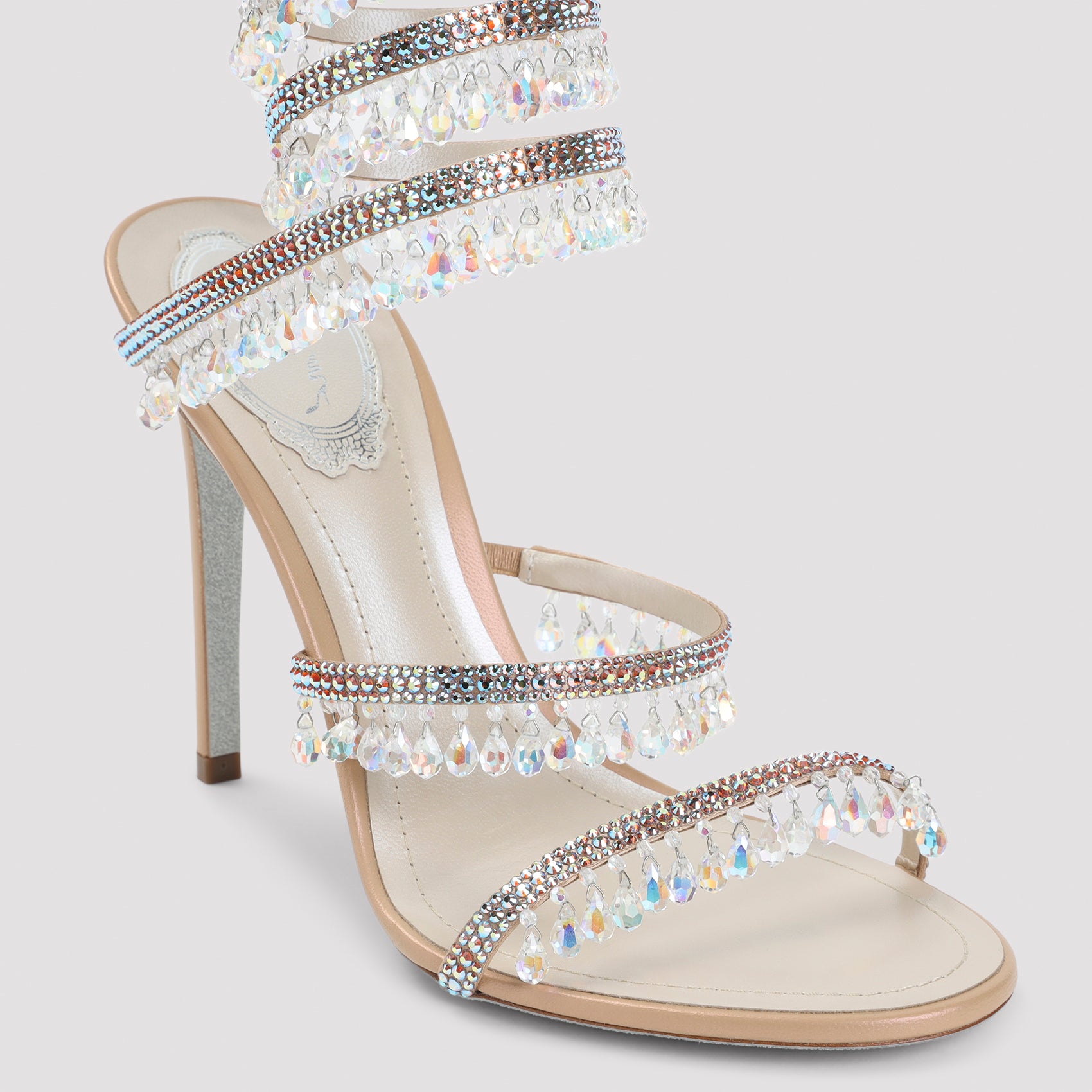 René Caovilla Chandelier high-heel Sandal