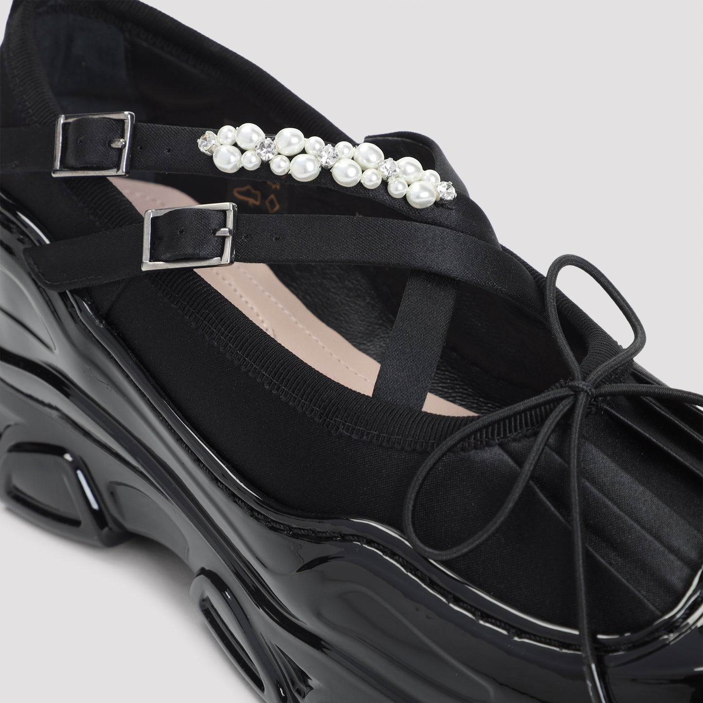 Simone Rocha Classic Criss Cross Tracker Ballerina