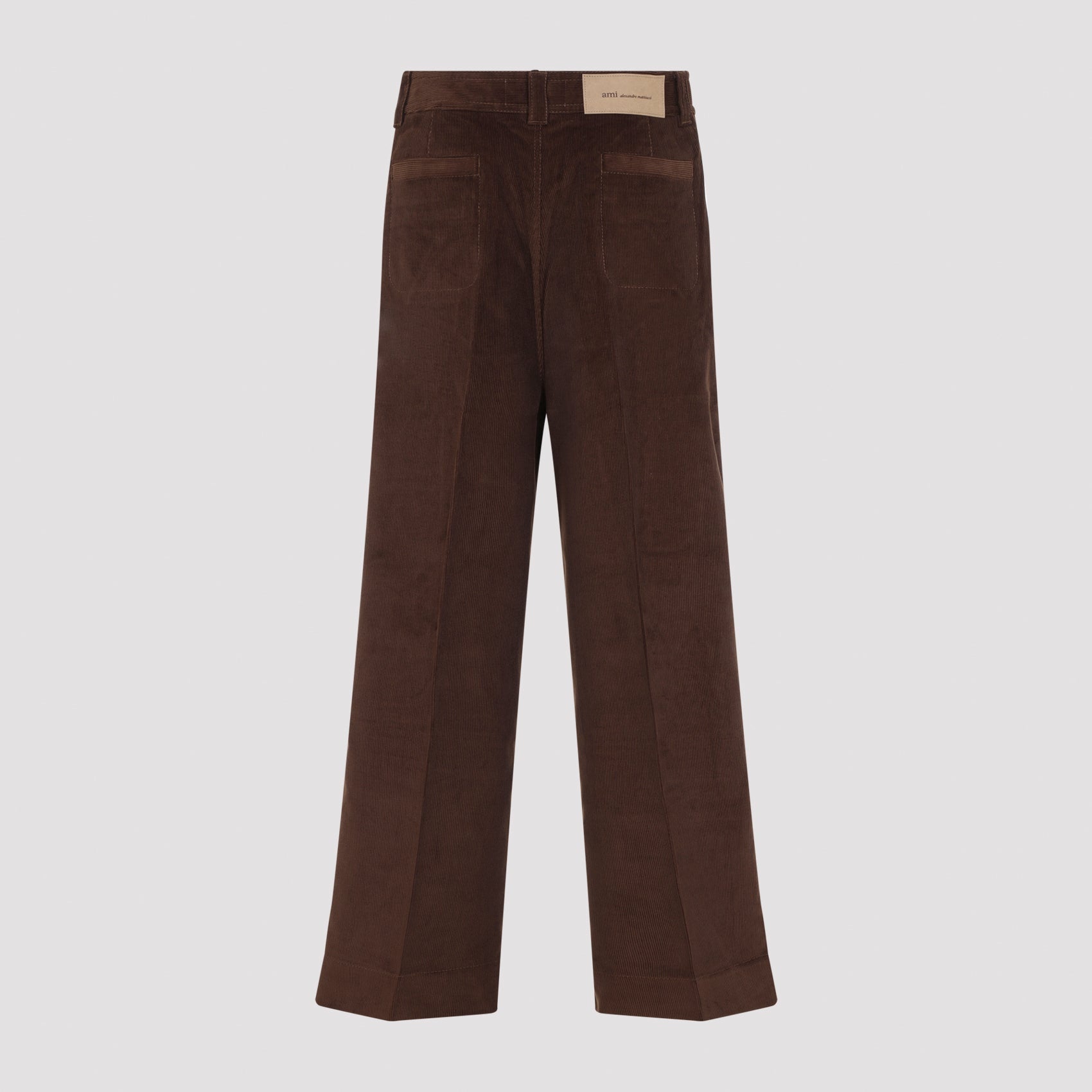 Ami Paris Baggy Courdory Trousers