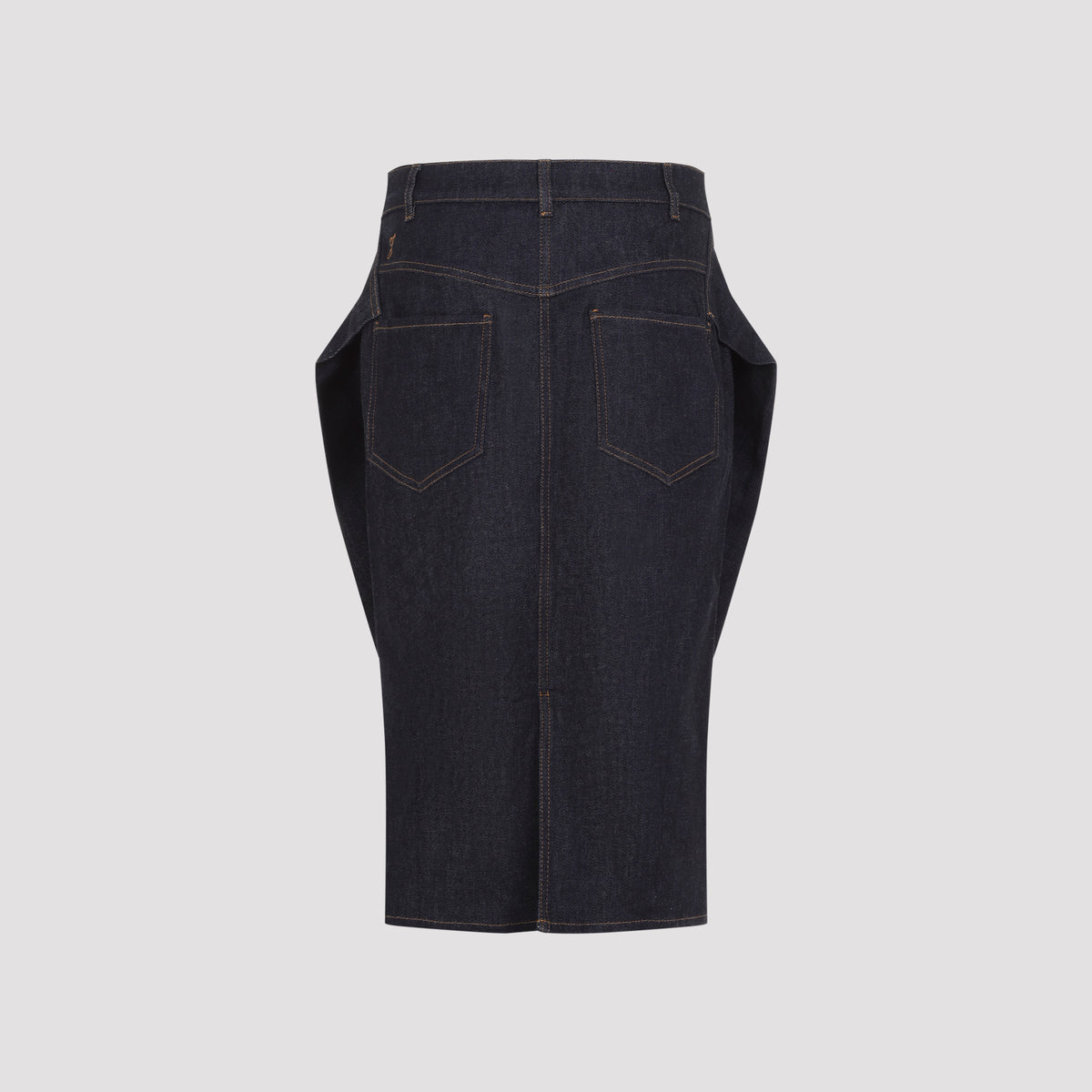Jacquemus Denim Midi Skirt
