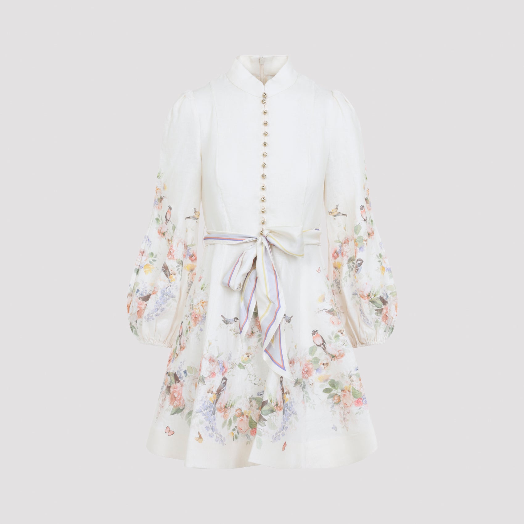 Zimmermann Valiant Button MIni Dress