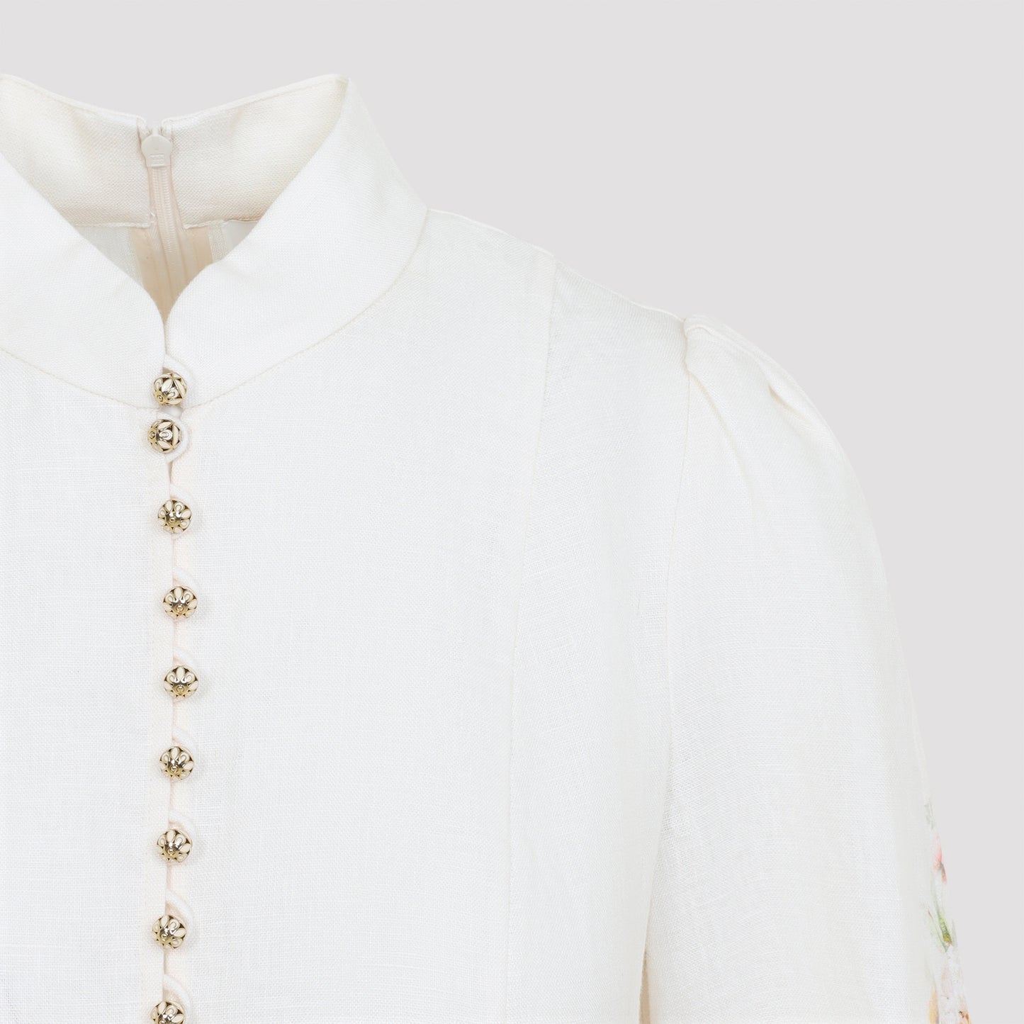 Zimmermann Valiant Button MIni Dress
