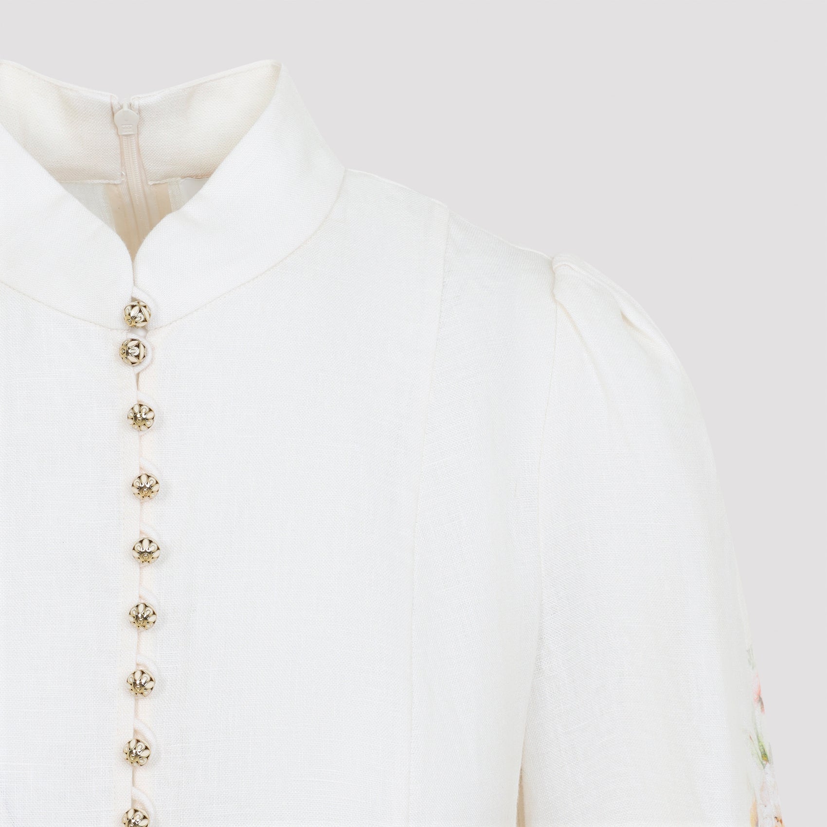 Zimmermann Valiant Button MIni Dress