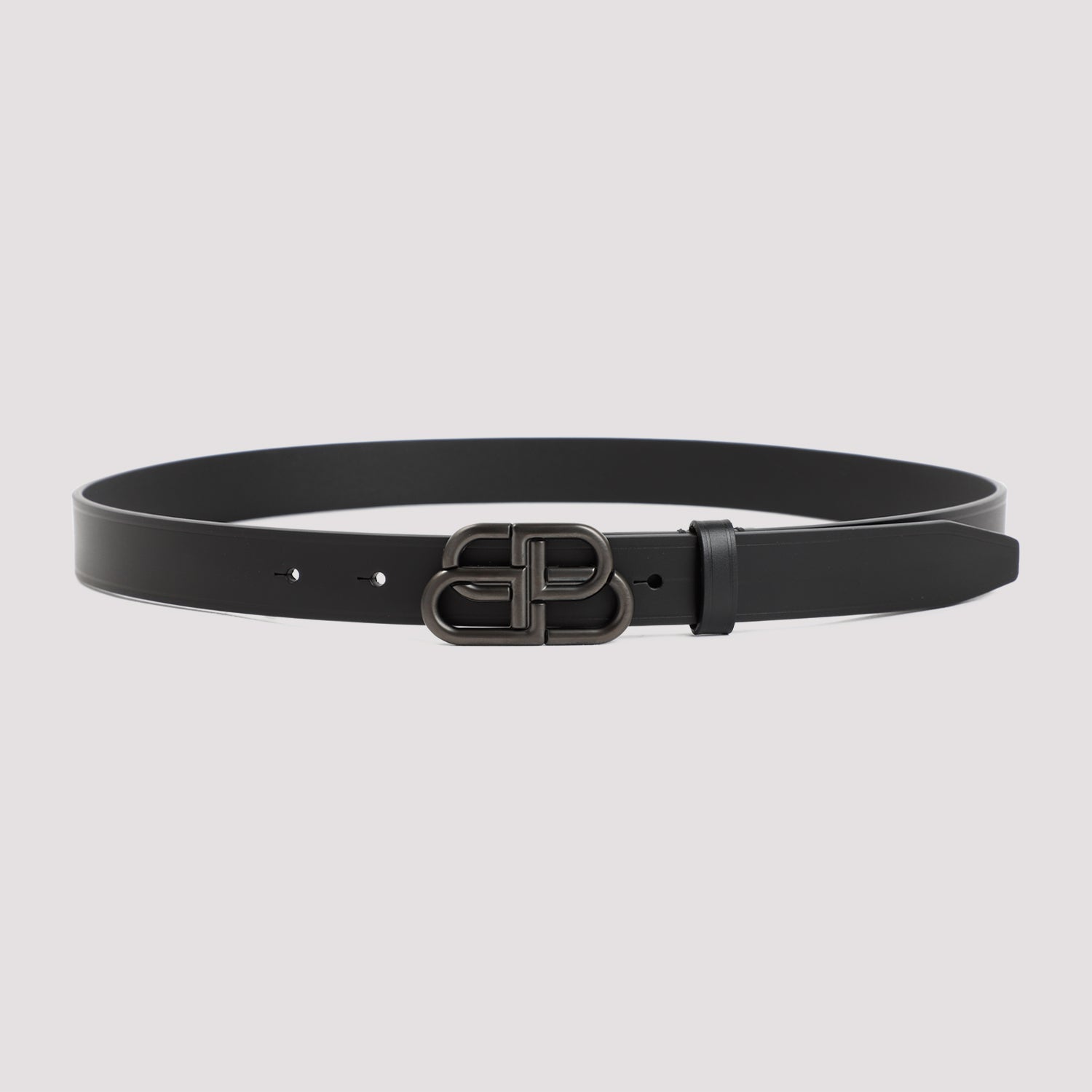 Balenciaga Leather BB Belt
