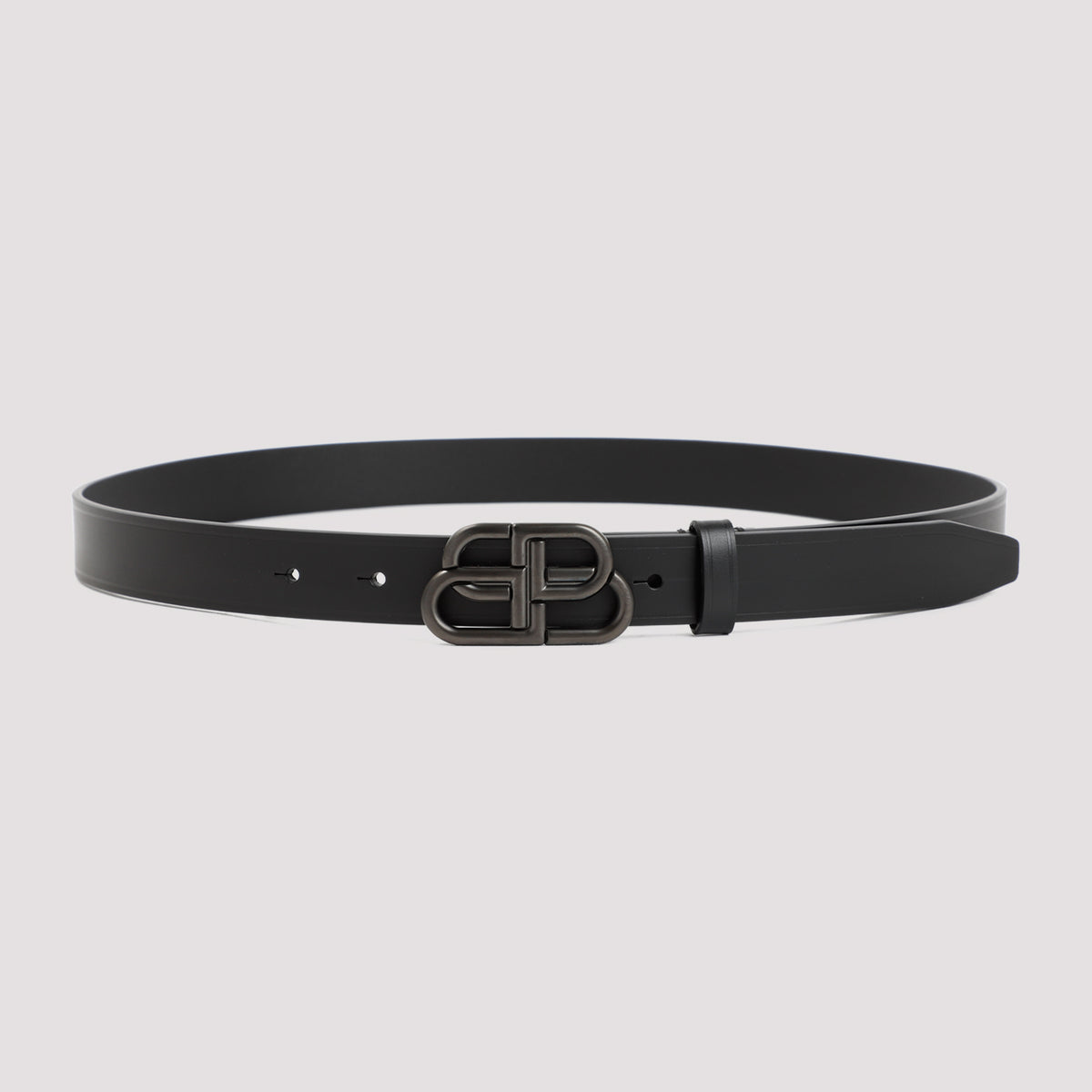 Balenciaga Leather BB Belt