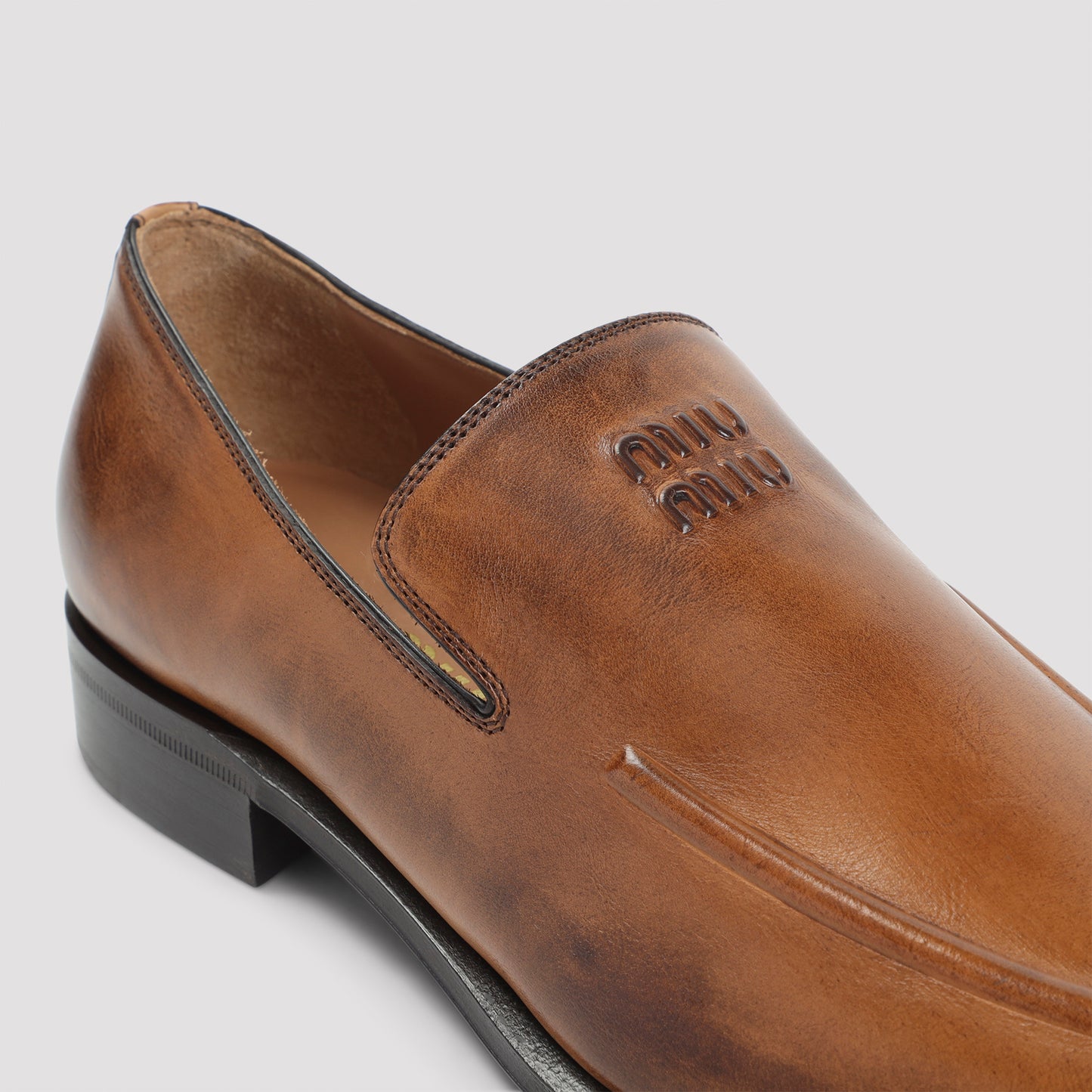 Miu Miu Calf Leather Loafers