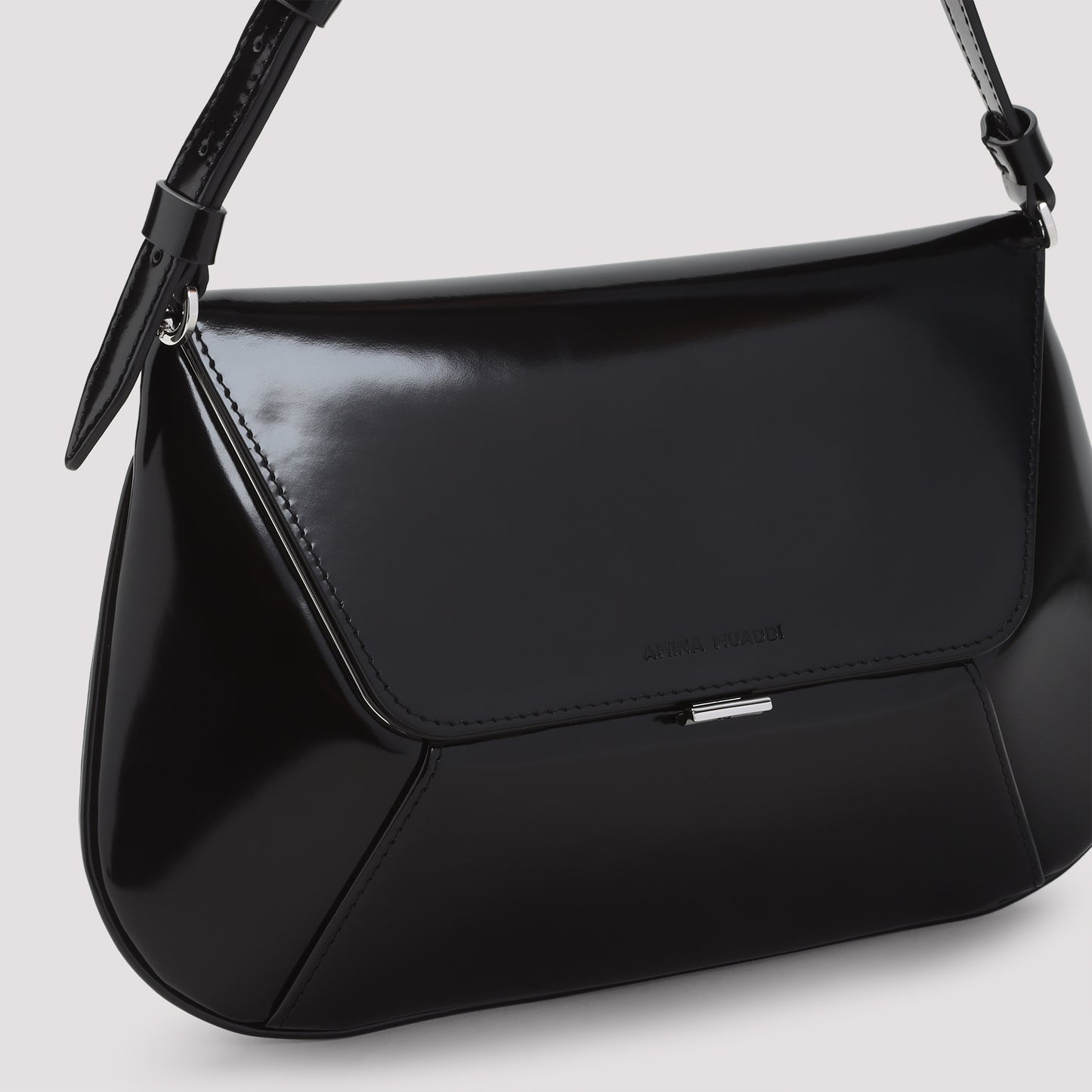 Amina Muaddi Ami Shoulder Bag