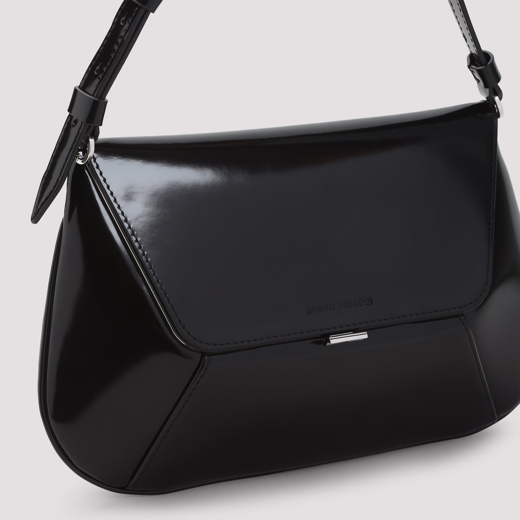 Amina Muaddi Ami Shoulder Bag