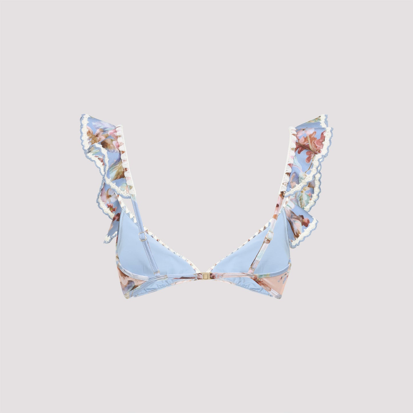 Zimmermann Awaken Crochet Tri Bikini Top