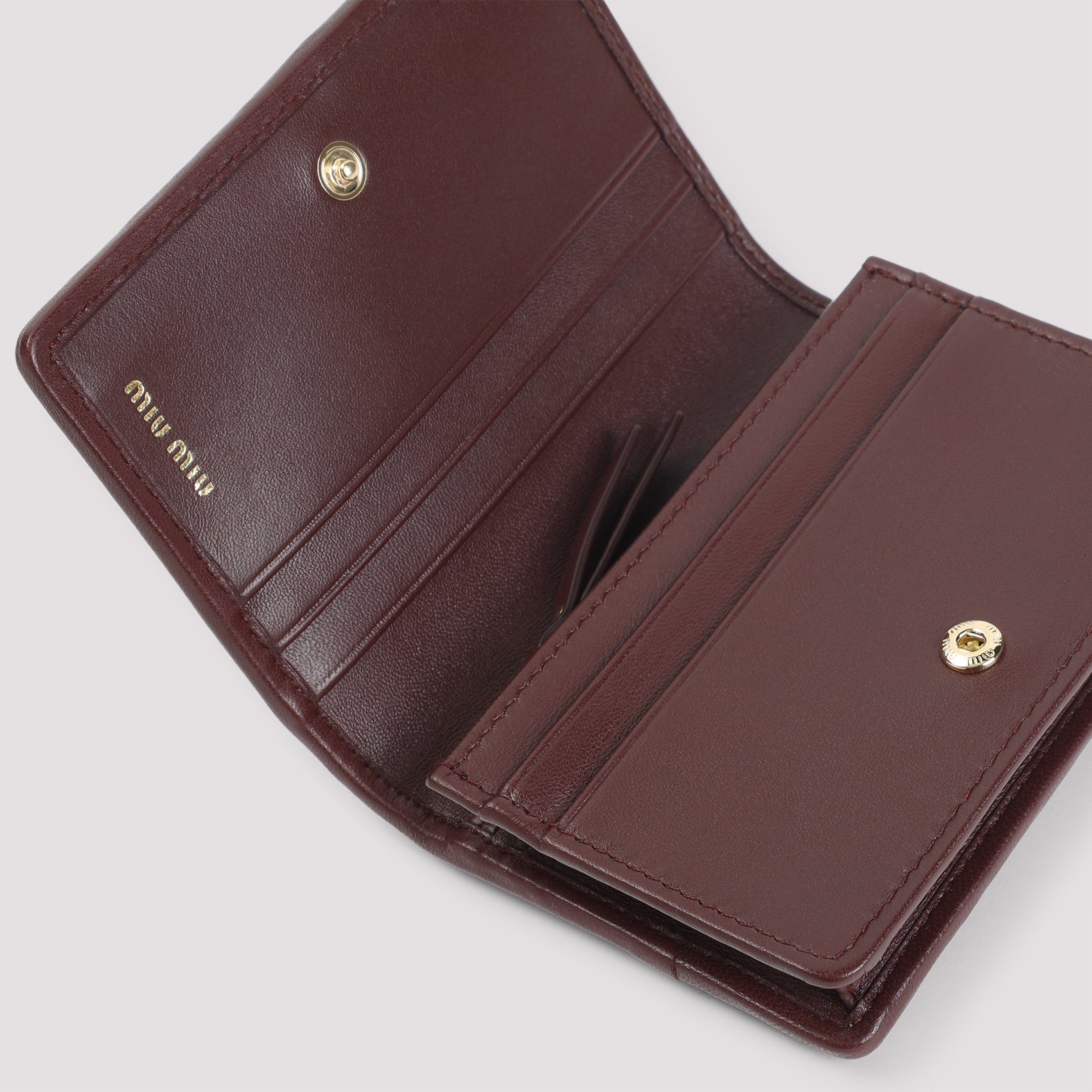 Miu Miu Lamb Leather Wallet