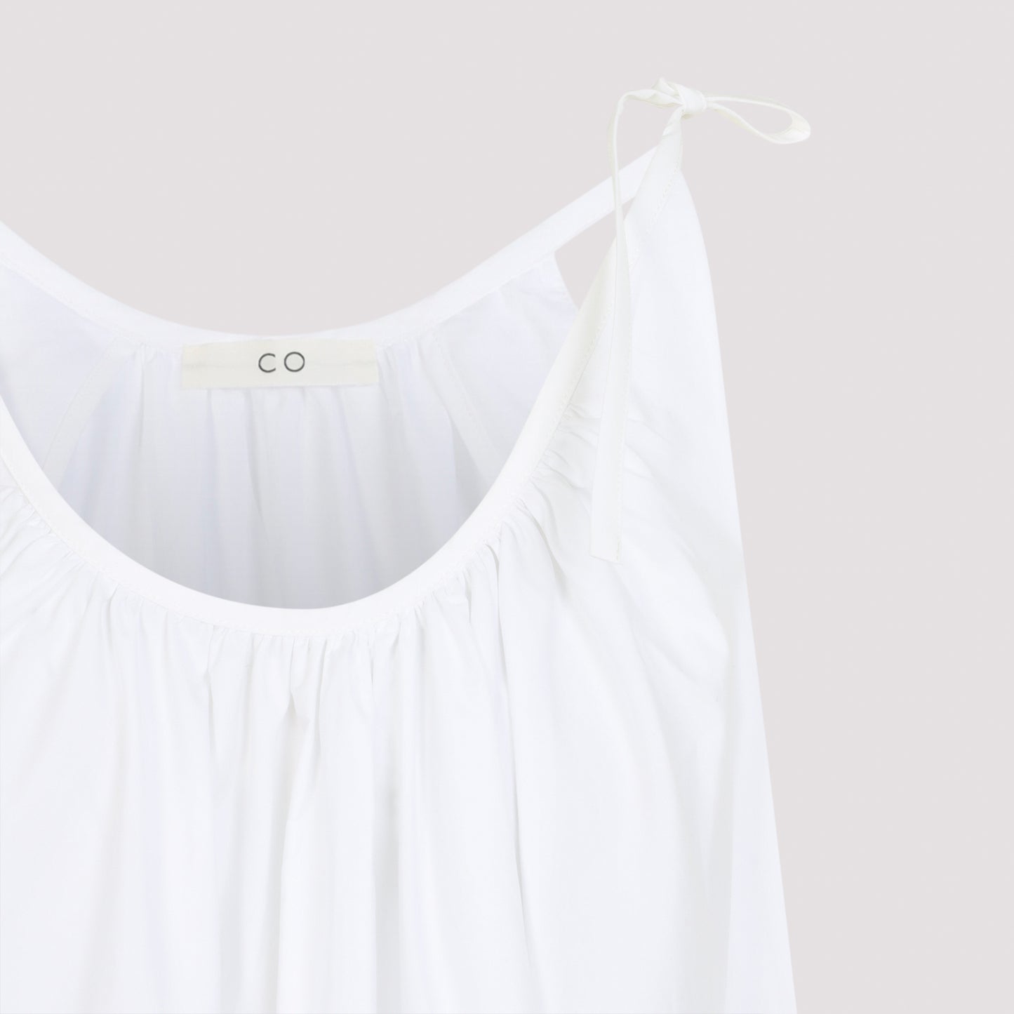 CO Gathered Midi Dress