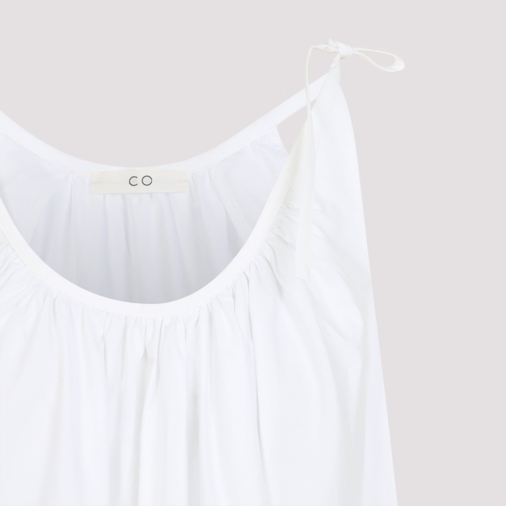 CO Gathered Midi Dress