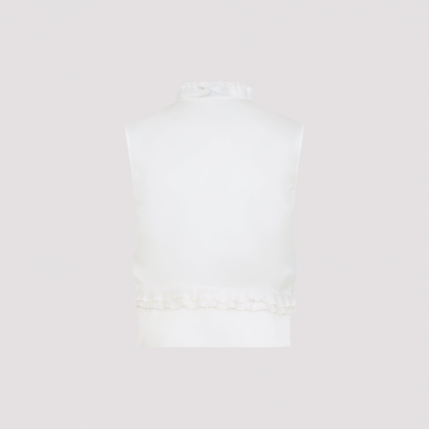 Alberta Ferretti Triple Organza Top