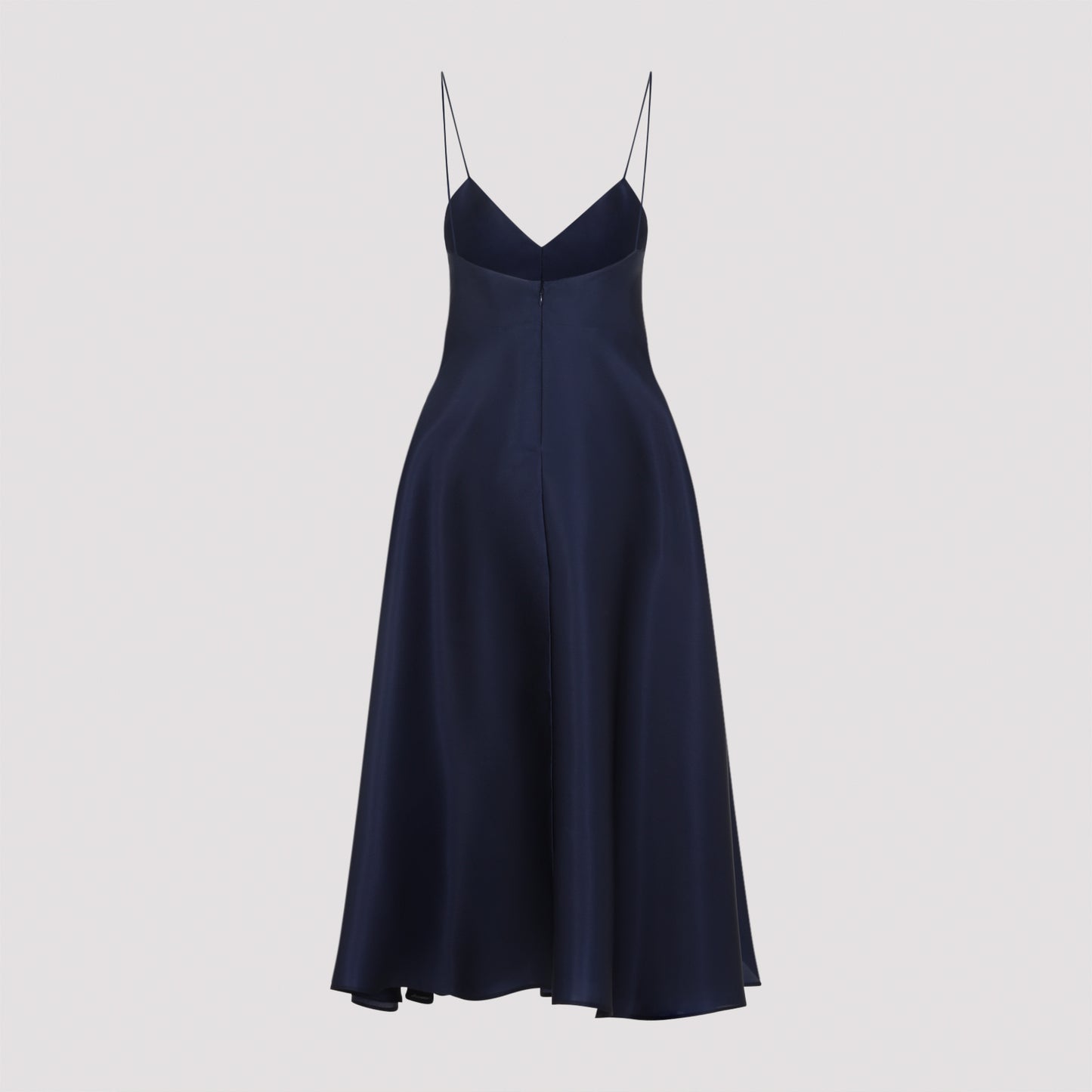 Alberta Ferretti Triple Organza Midi Dress