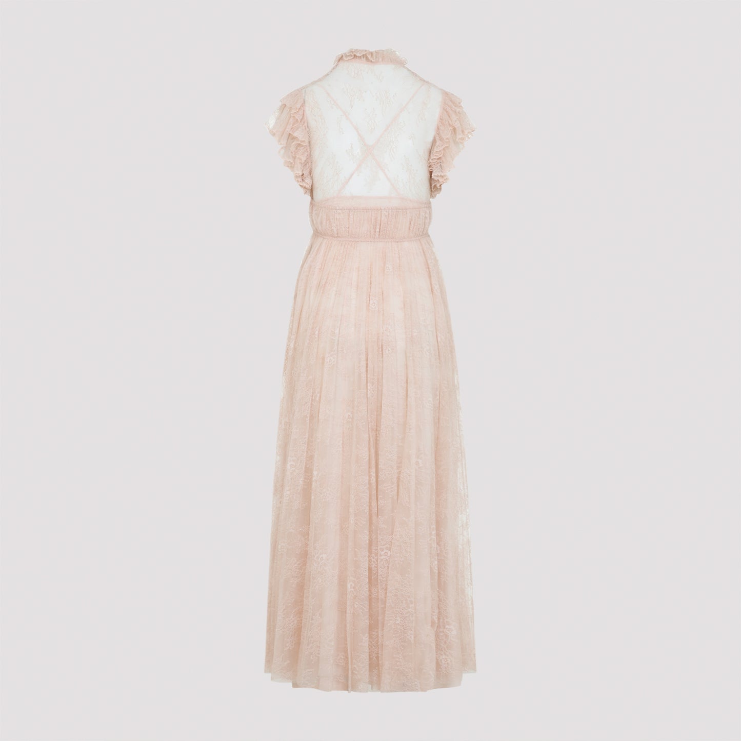 Alberta Ferretti Lace Long Dress