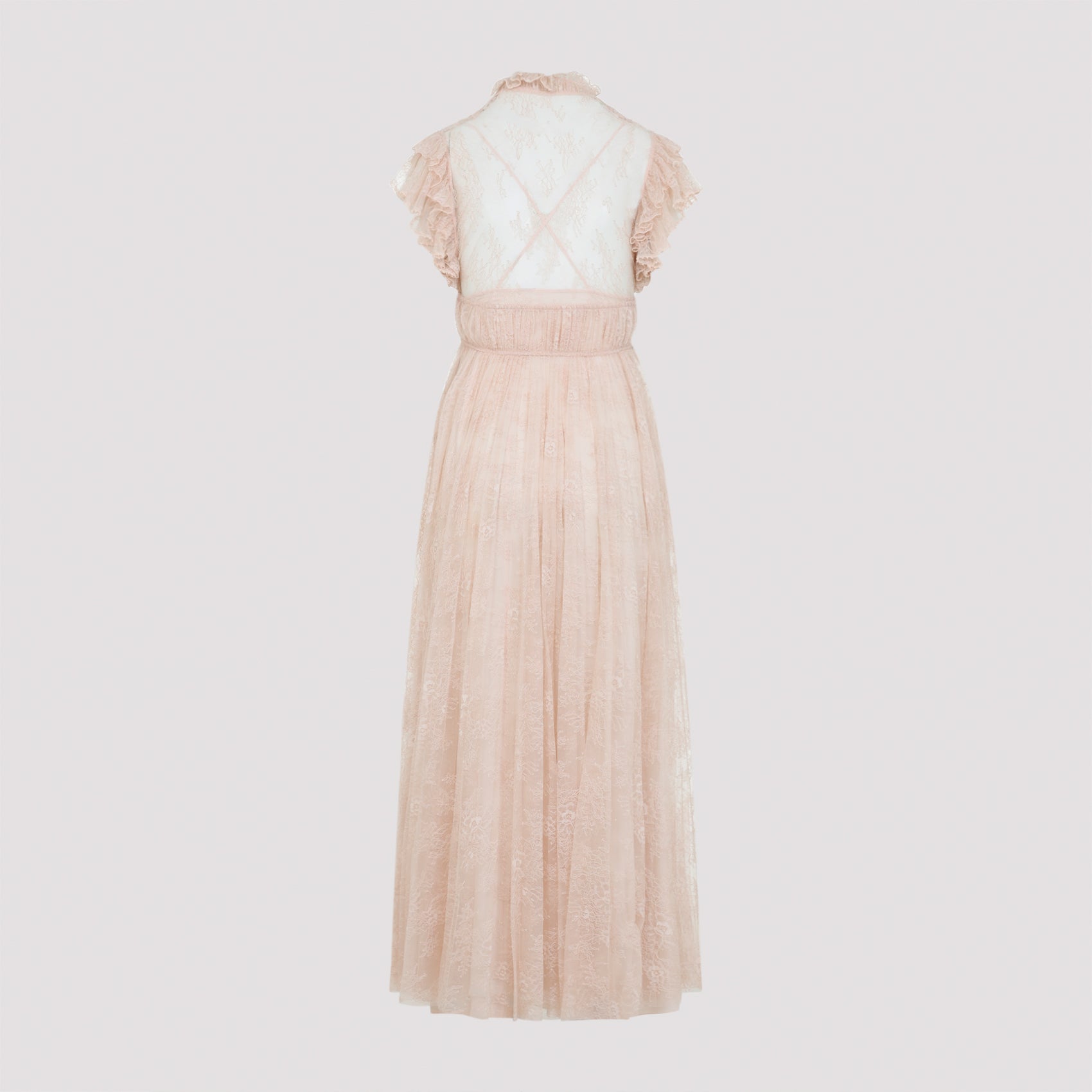 Alberta Ferretti Lace Long Dress