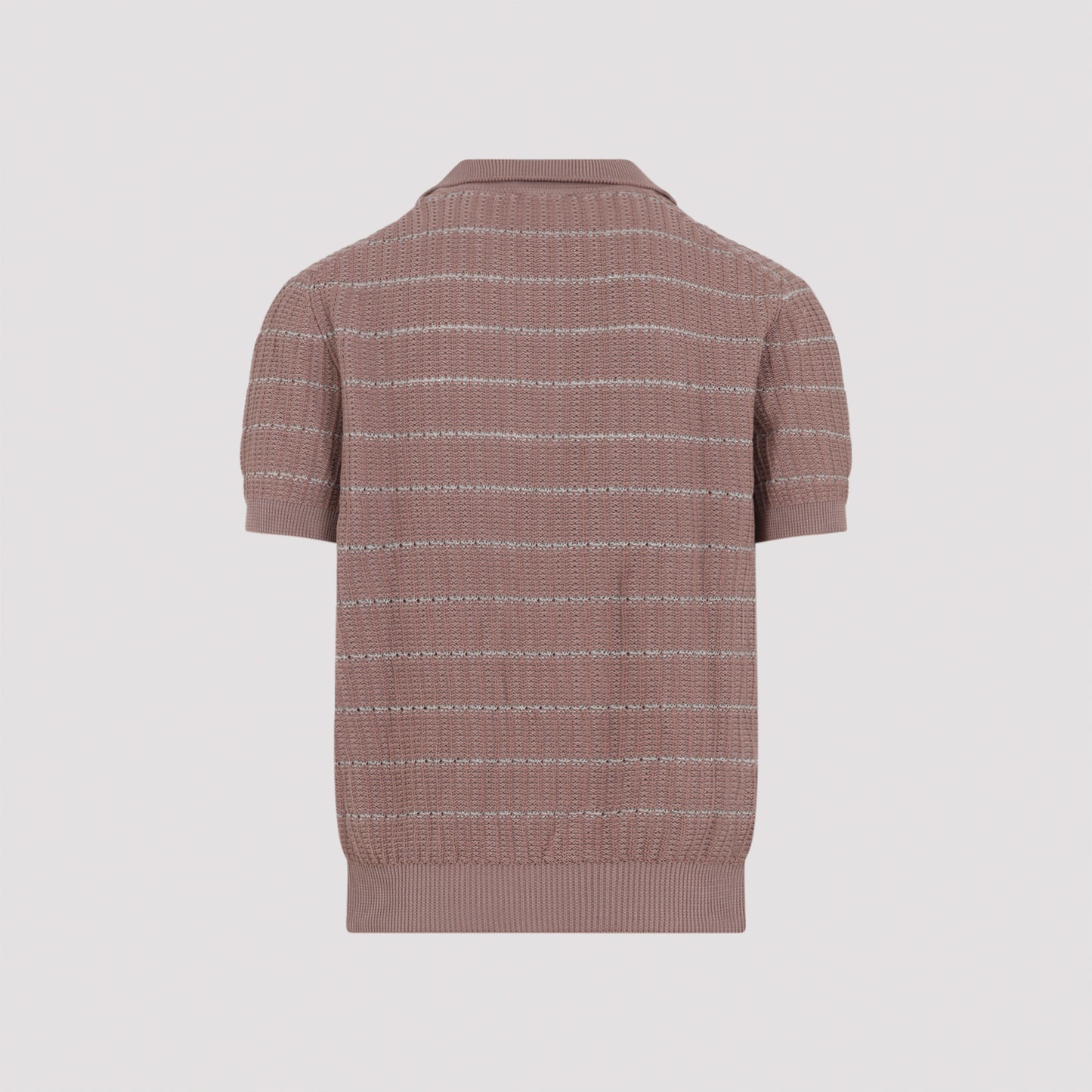 Brioni Short Sleeves Open Polo