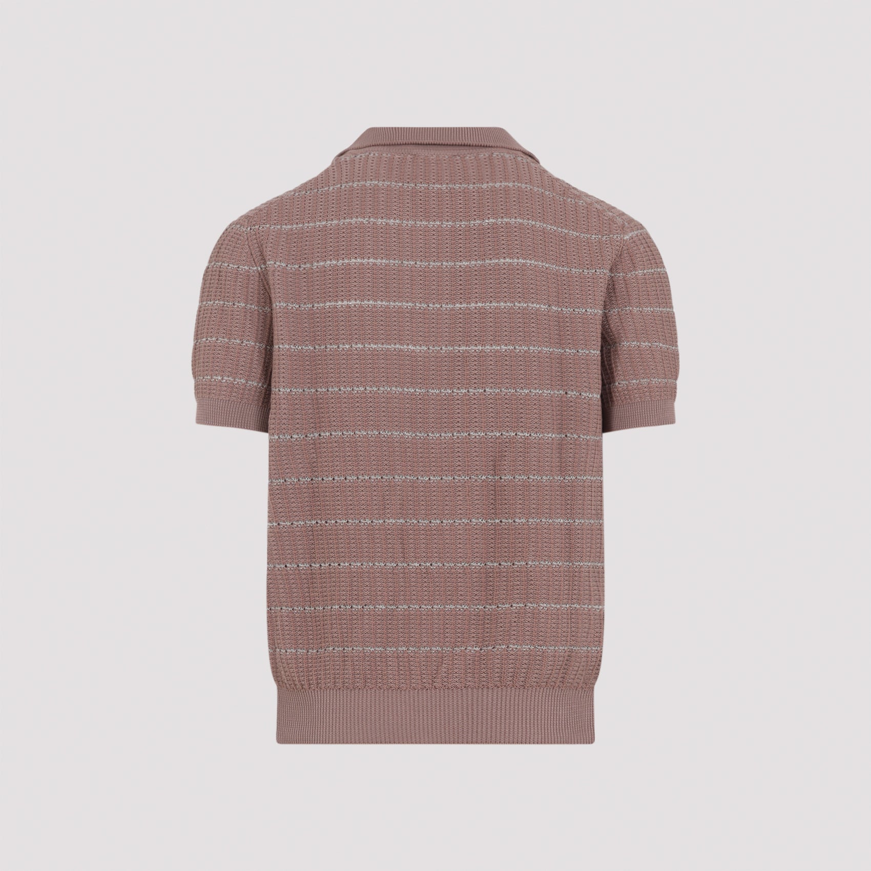 Brioni Short Sleeves Open Polo