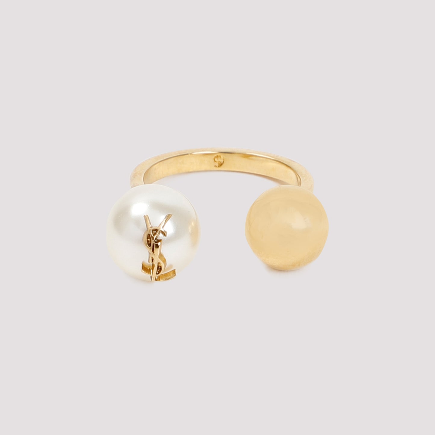 Saint Laurent Bague Boule YSL Ring