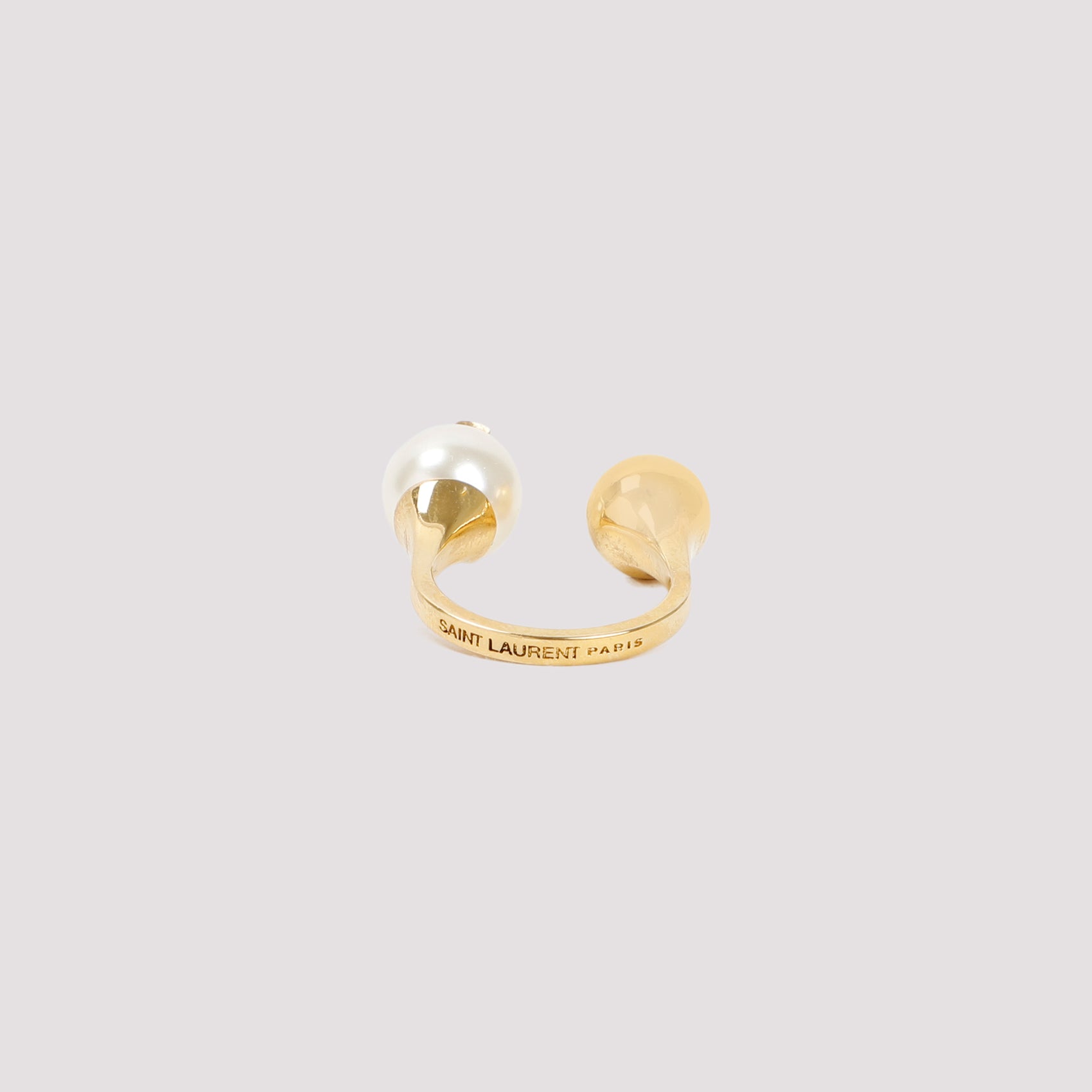 Saint Laurent Bague Boule YSL Ring