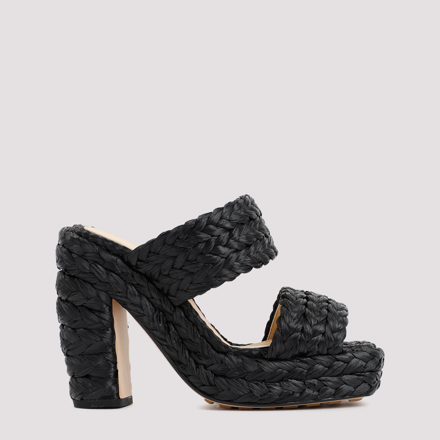 Bottega Veneta Raffia Sandals