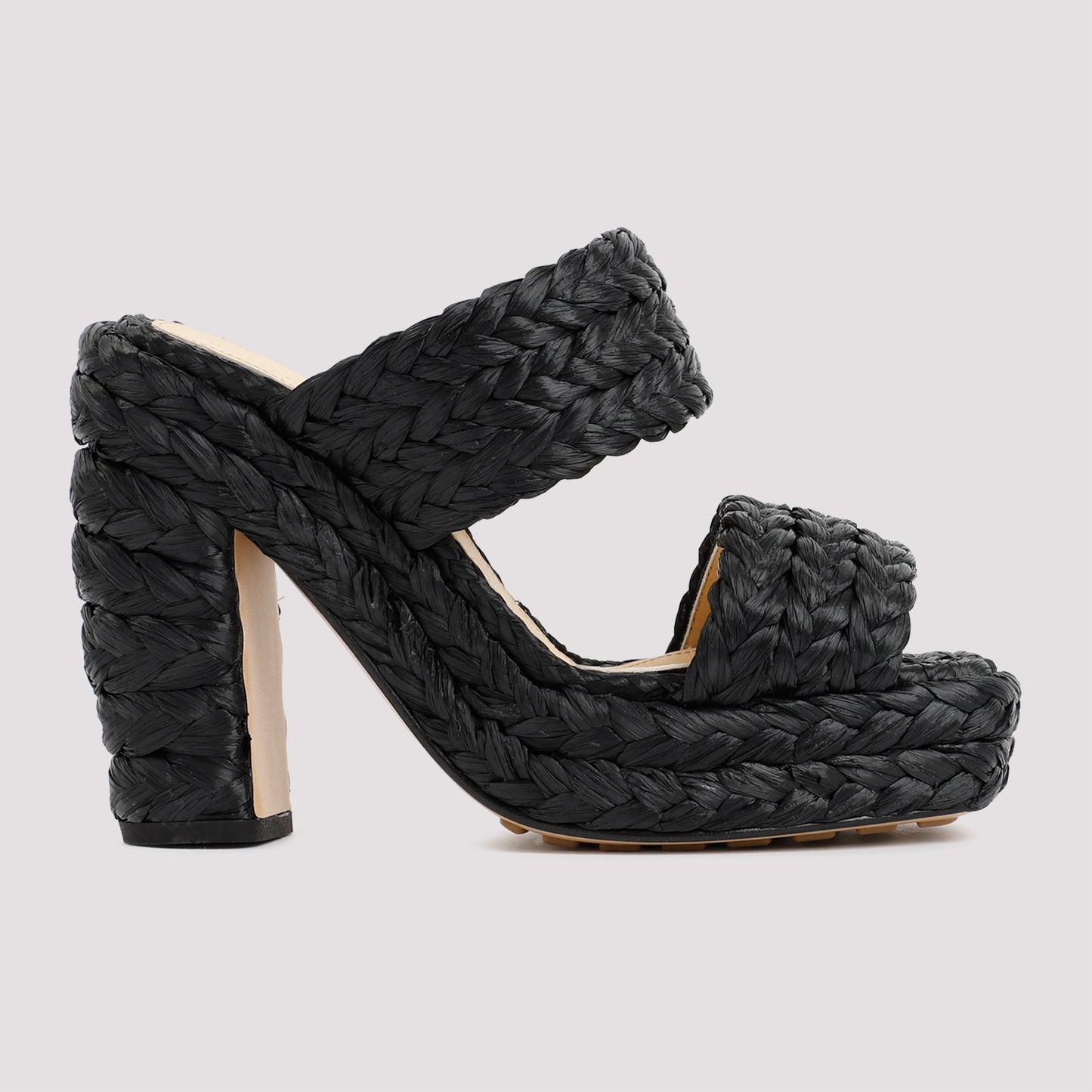 Bottega Veneta Raffia Sandals