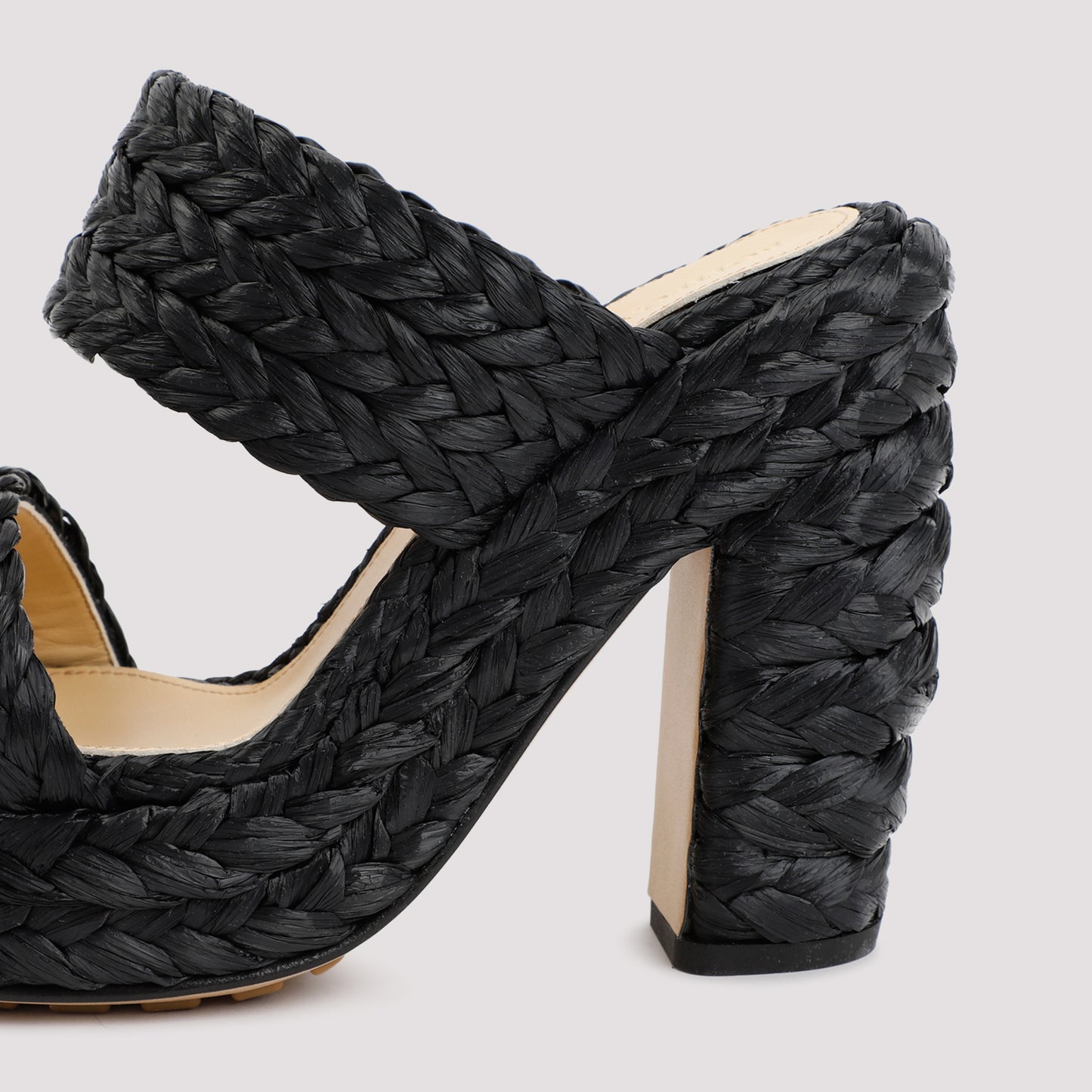 Bottega Veneta Raffia Sandals
