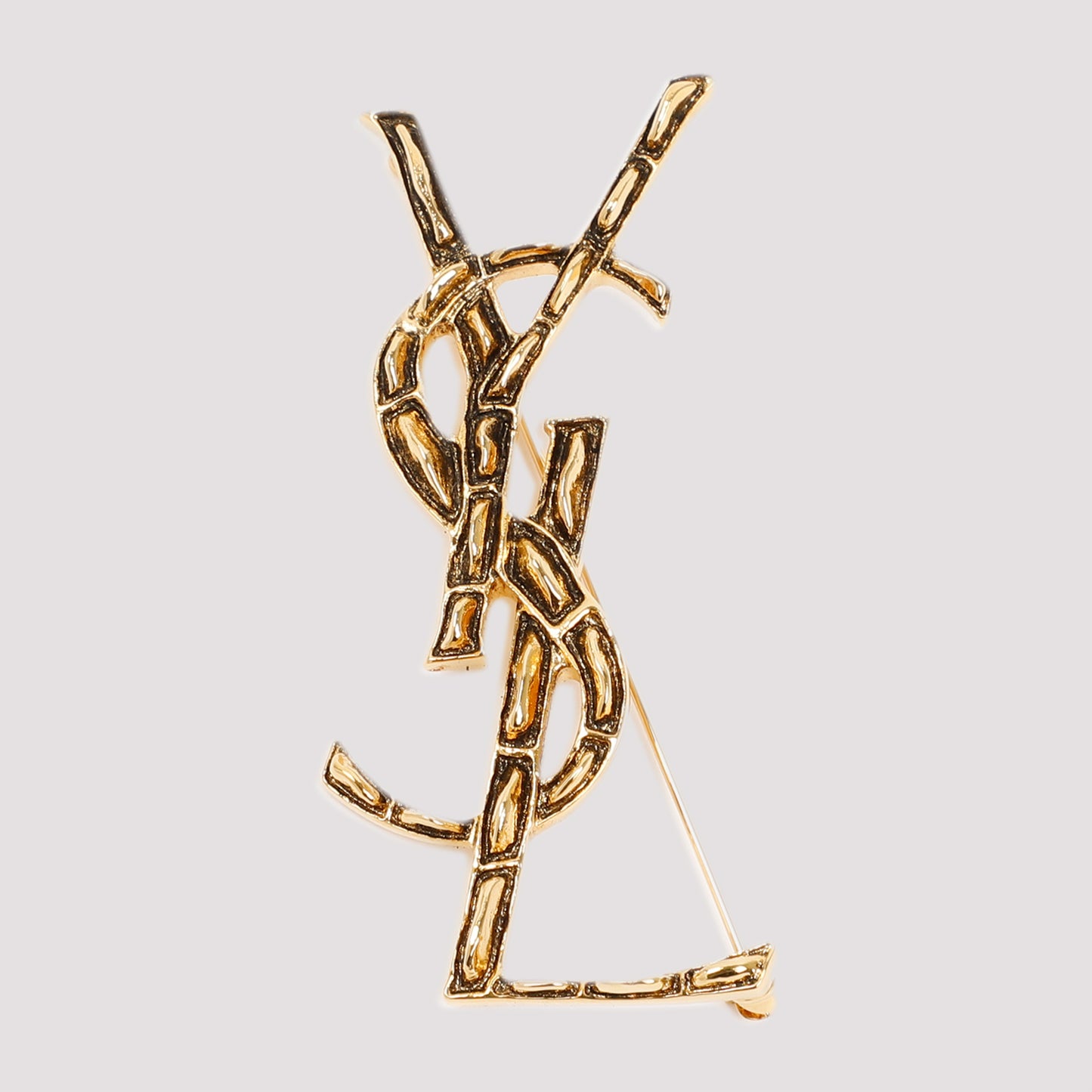 Opyum Textured Coco Brooch