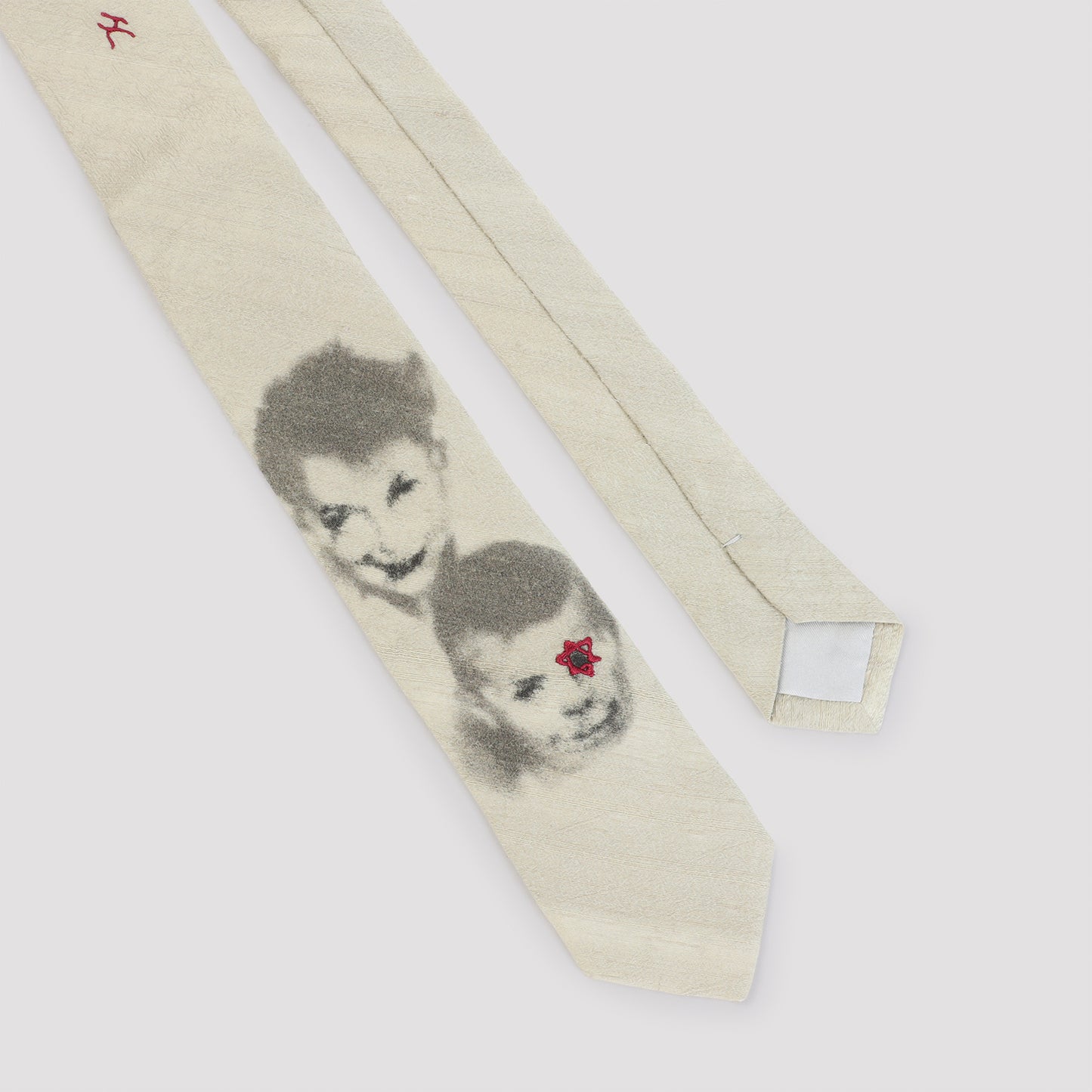 Enfants Riches Déprimés Little Boy Hebrew Embroidery Tie