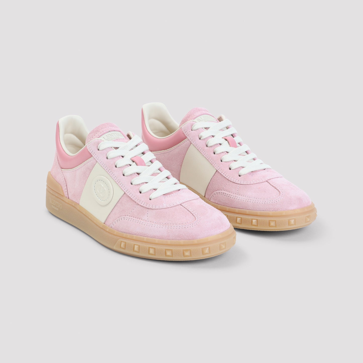 Valentino Garavani Suede Logo Sneakers