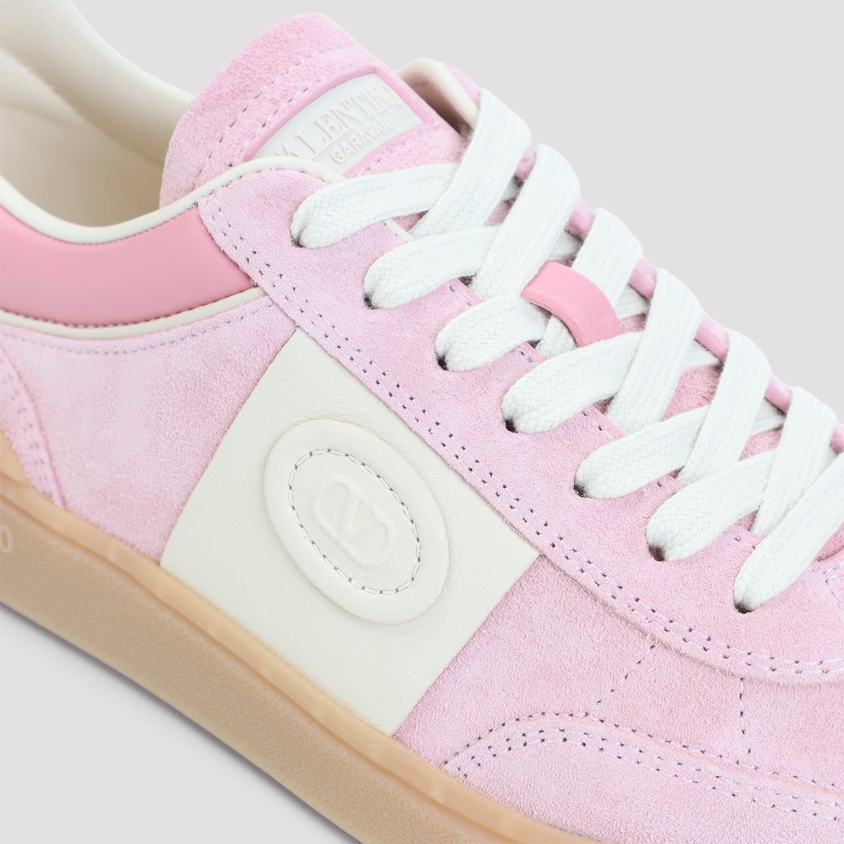 Valentino Garavani Suede Logo Sneakers
