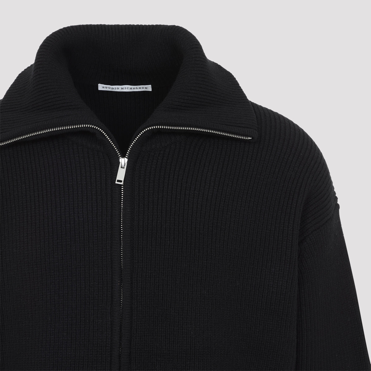 Studio Nicholson Sandos Rib Zip Though Jumper
