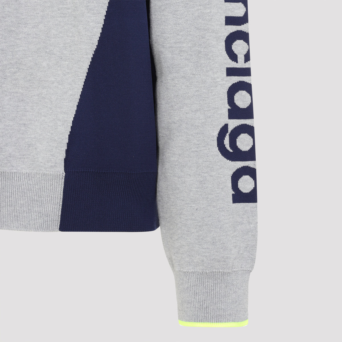 Balenciaga Knitted Zip Up Cardigan