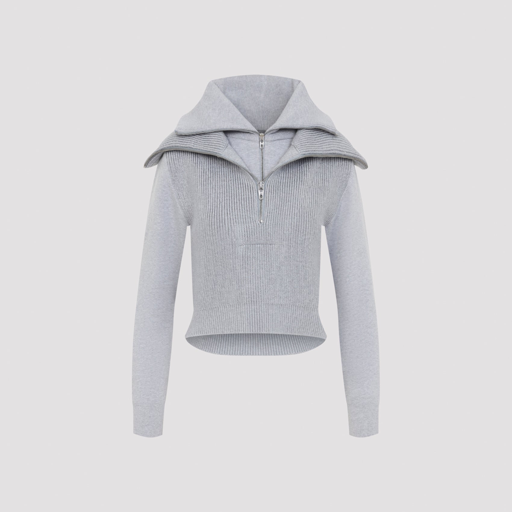 Balenciciaga Double Collar Camionneur Sweater