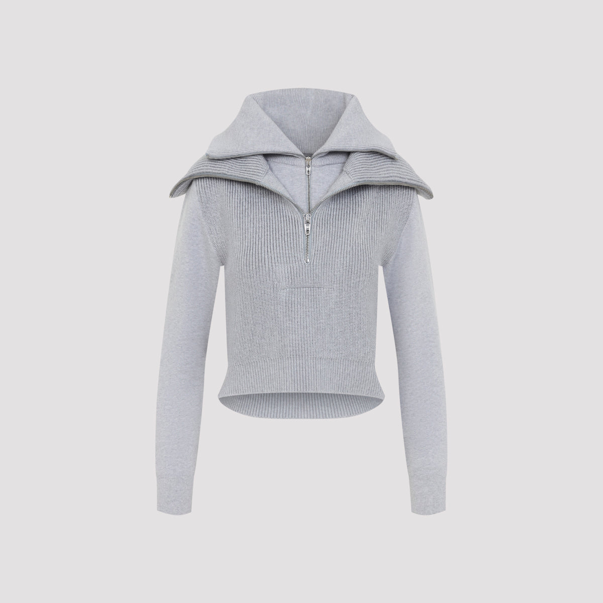 Balenciciaga Double Collar Camionneur Sweater