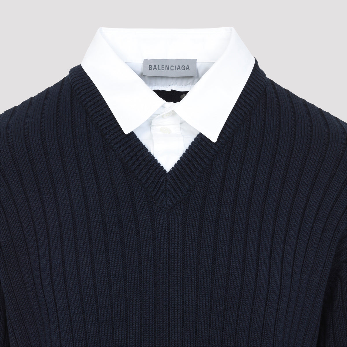 Balenciaga Hybrid Shirt Jumper