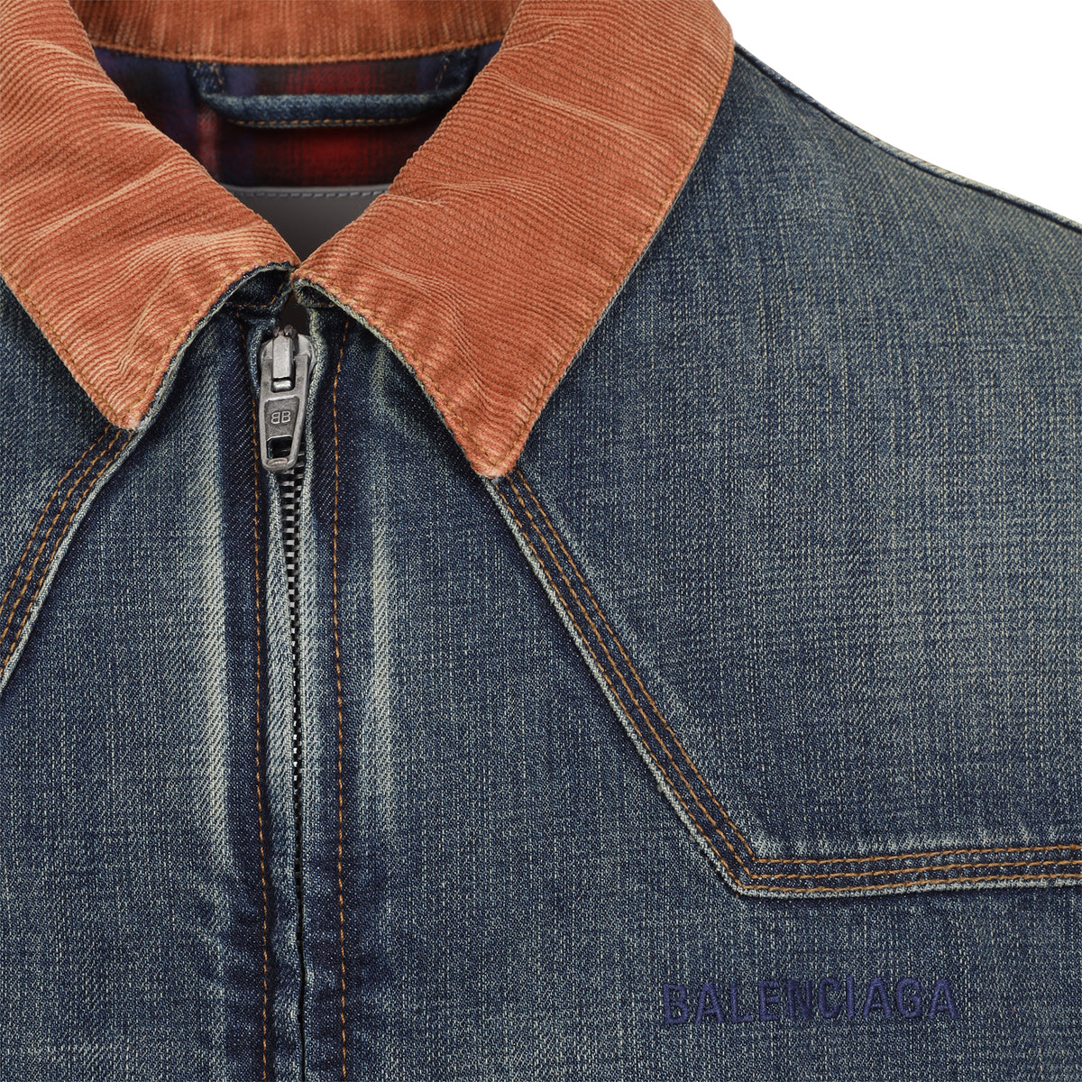 Balenciaga Denim Workwear Jacket
