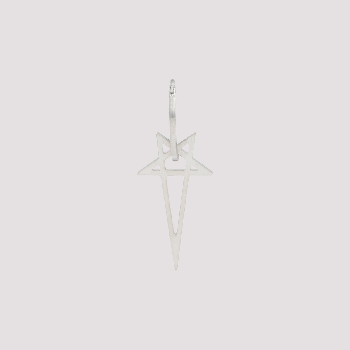 Rick Owens Pentagram Earrings