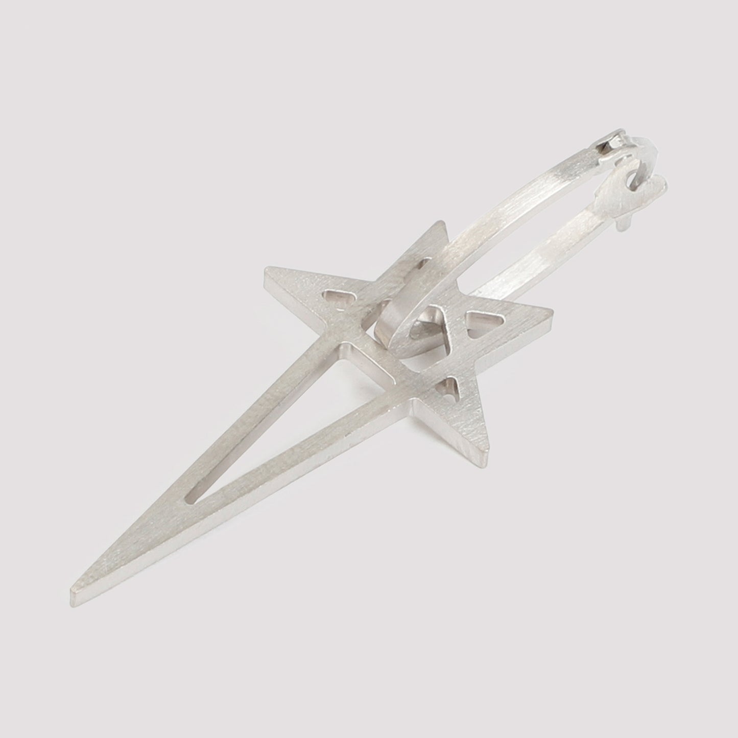 Rick Owens Pentagram Earrings