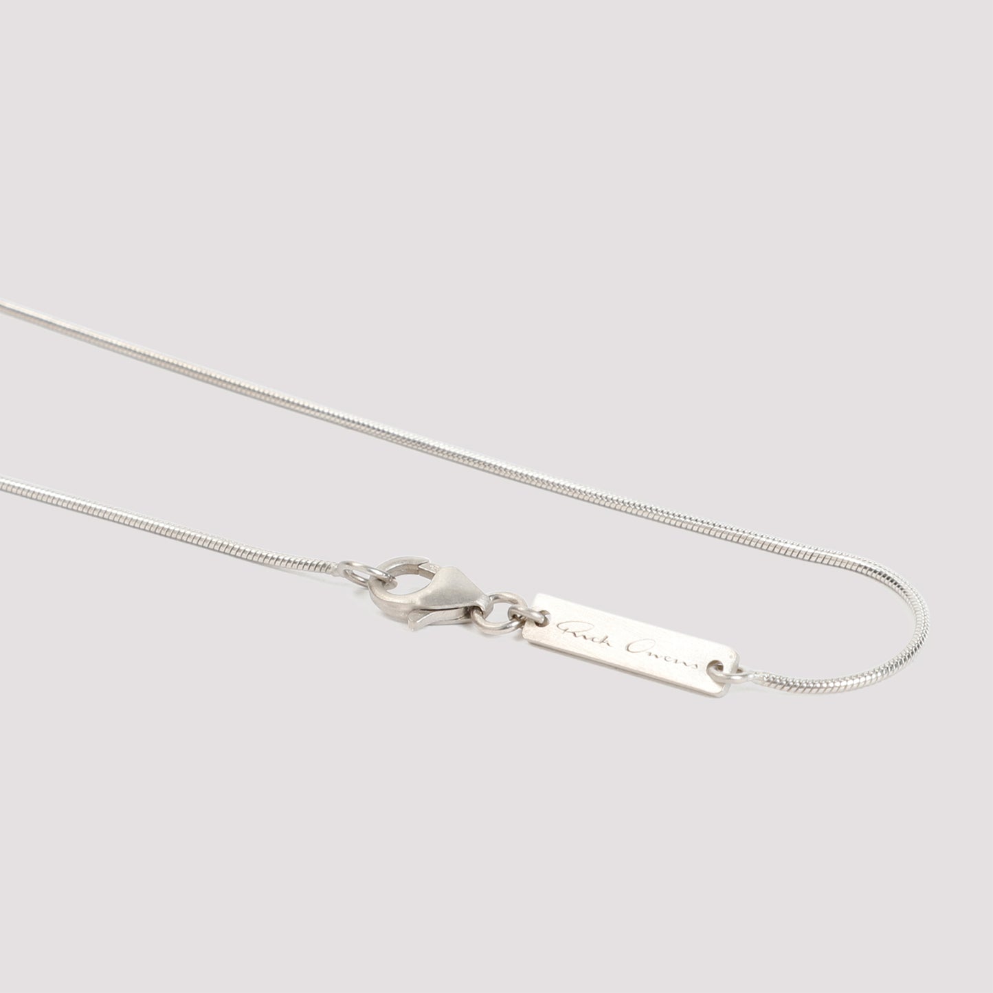 Rick Owens Pentagram Brass Necklace