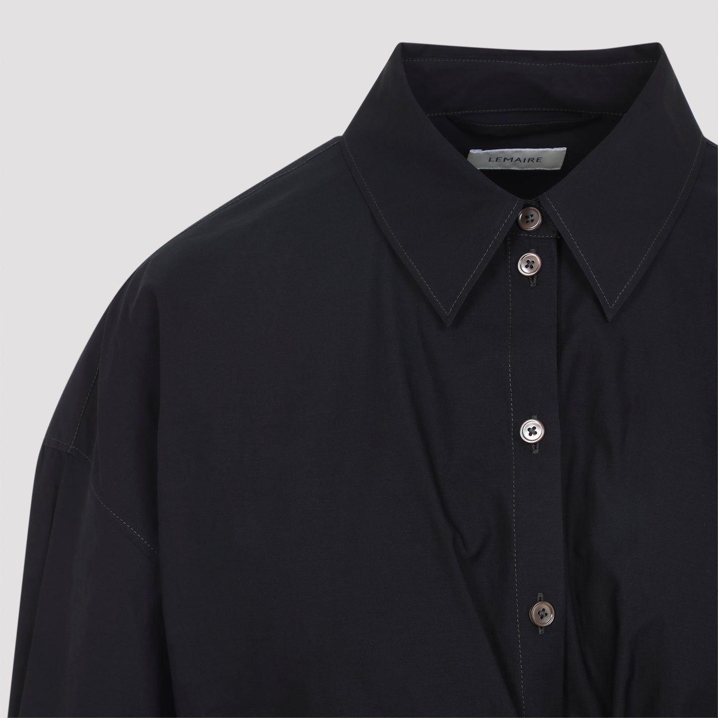 Lemaire Straight Collar Twisted Shirt