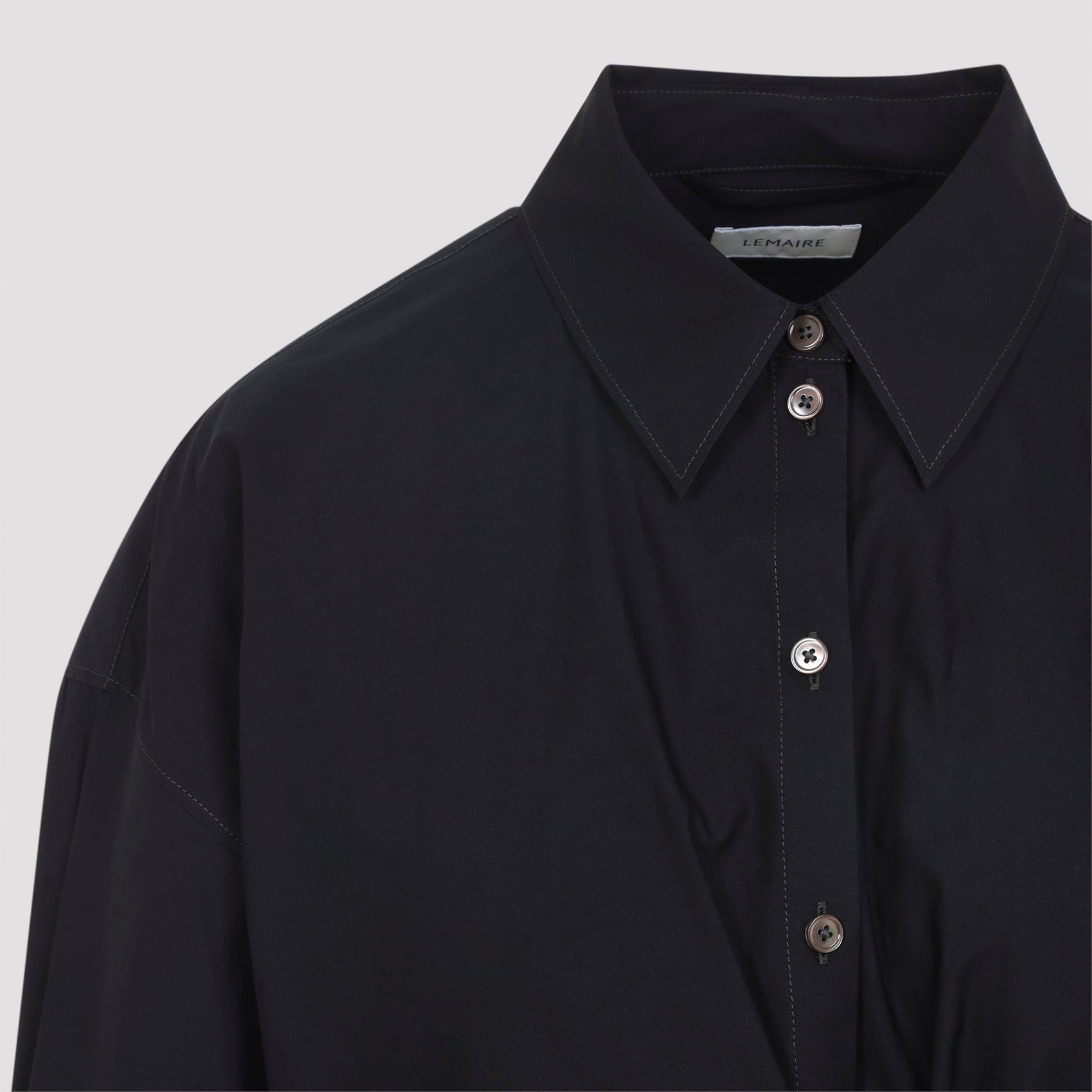 Lemaire Straight Collar Twisted Shirt