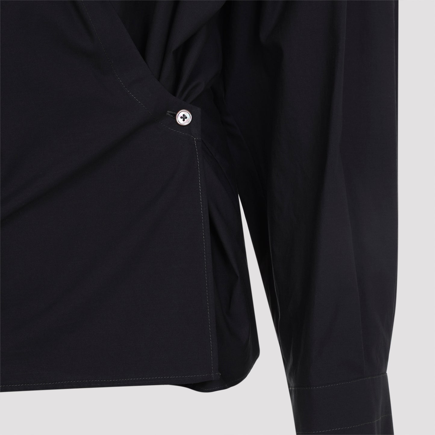 Lemaire Straight Collar Twisted Shirt