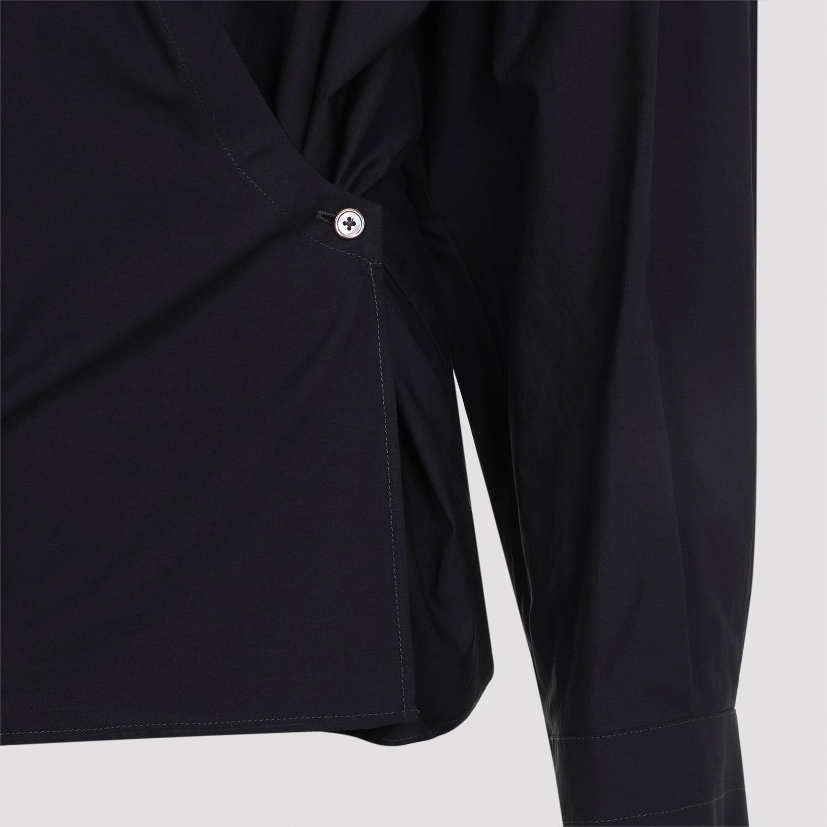 Lemaire Straight Collar Twisted Shirt