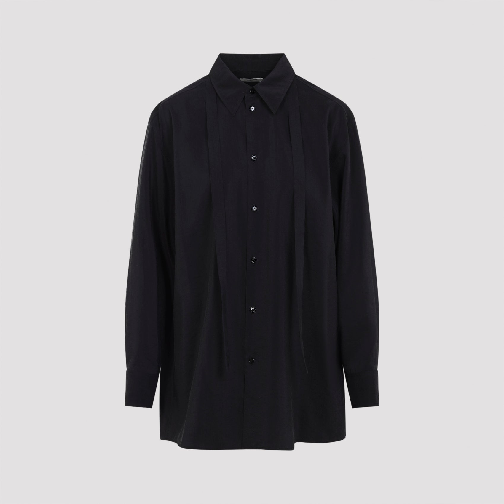 Lemaire Long Shirt With Tie