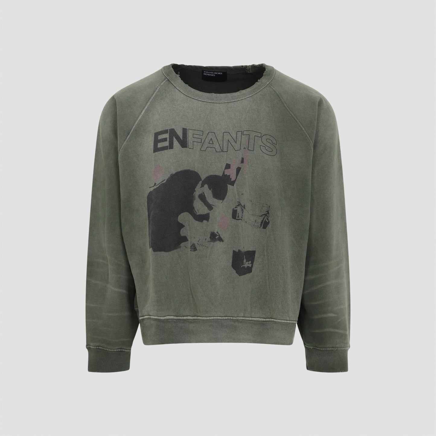 Enfants Riches Déprimés My Death My Life Raglan Sweatshirt