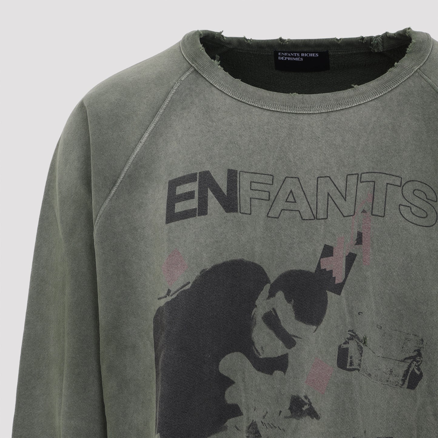 Enfants Riches Déprimés My Death My Life Raglan Sweatshirt