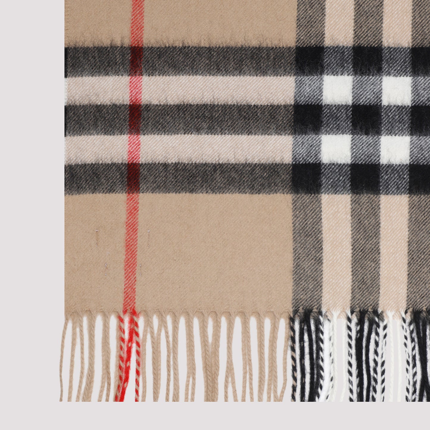 Burberry Cashmere Check Scarf