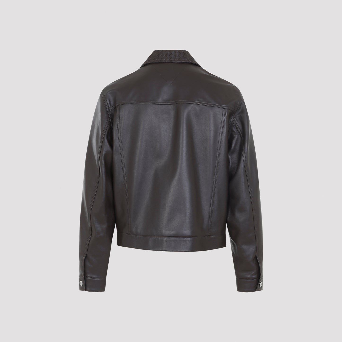 Bottega Veneta Intrecciato Collar Jacket